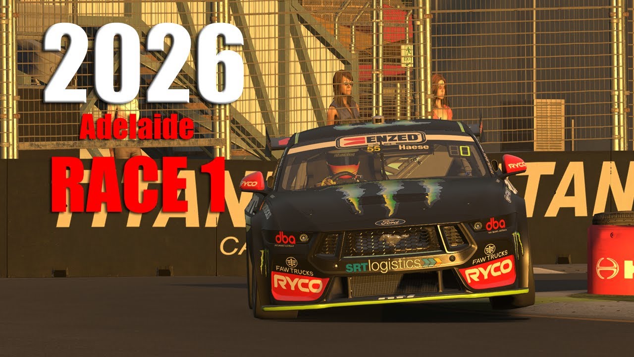 2026 iRacing Supercars Adelaide - RHonboard
