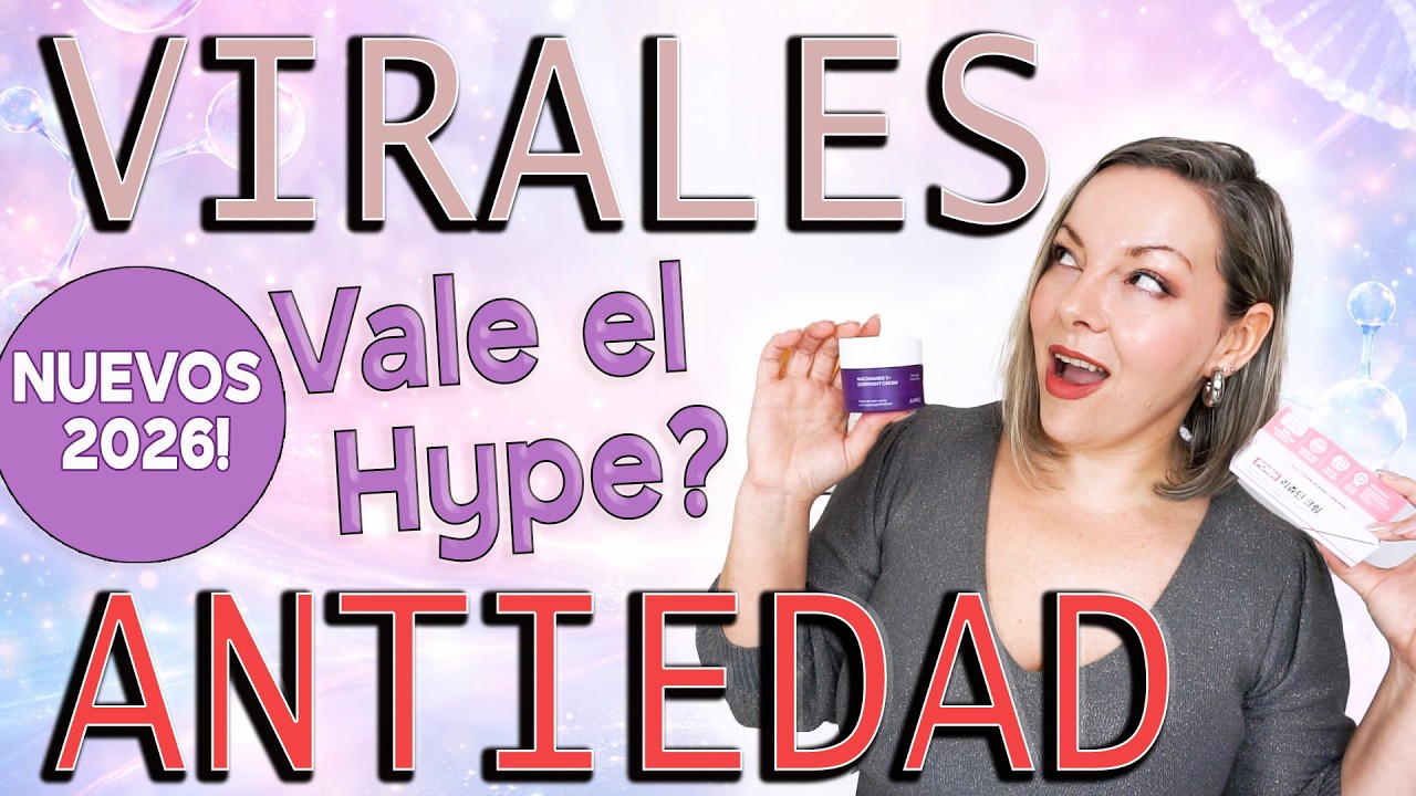 LOS PRODUCTOS ANTIEDAD MÁS VIRALES 🔥 boosters y sérums que veo en redes y me ha creado ansias 😱