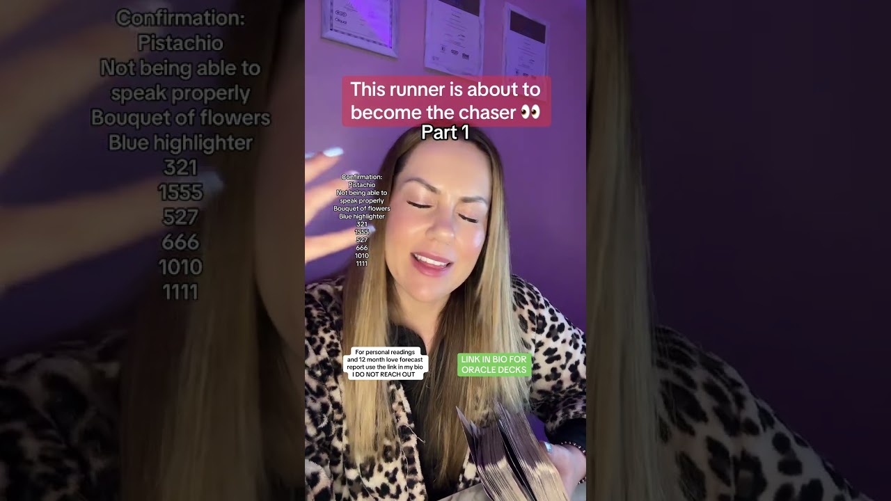 This runner is about to become the chaser part 1