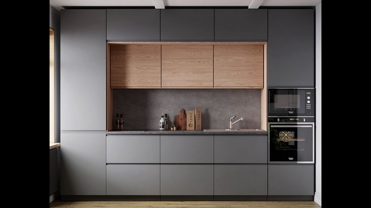 AutoCAD 3D Modeling modern kitchen,3D Моделирование современной кухни