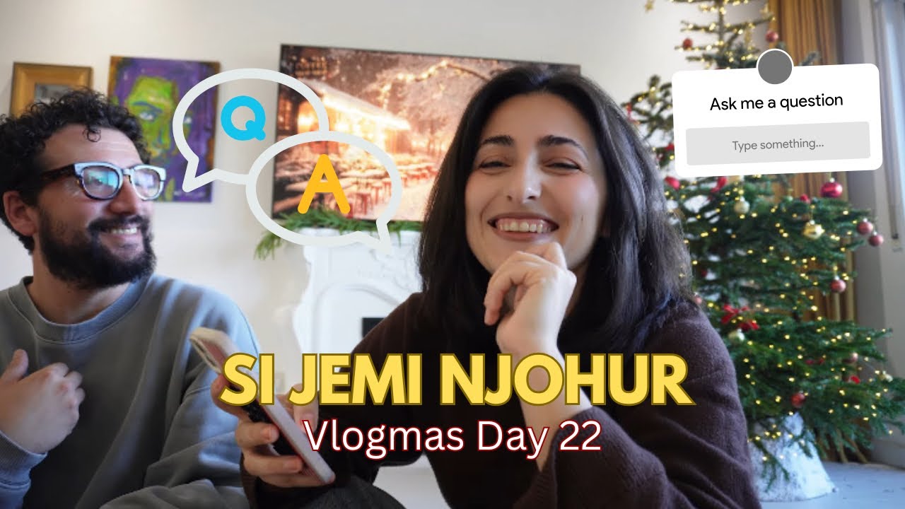 Historia jonë, sfidat dhe post partum | Q&A në çift Pyetje & përgjigje me bashkëshortin tim Vlogmas