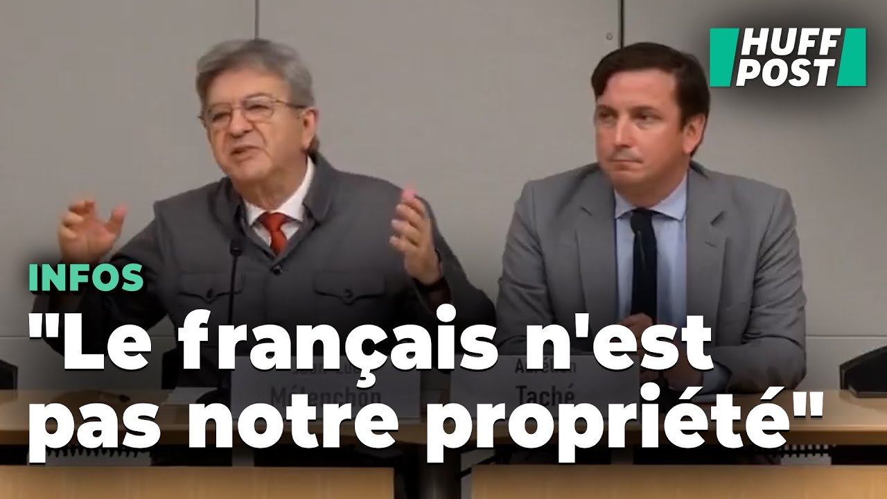 Jean-Luc M&eacute;lenchon propose de renommer la langue fran&ccedil;aise