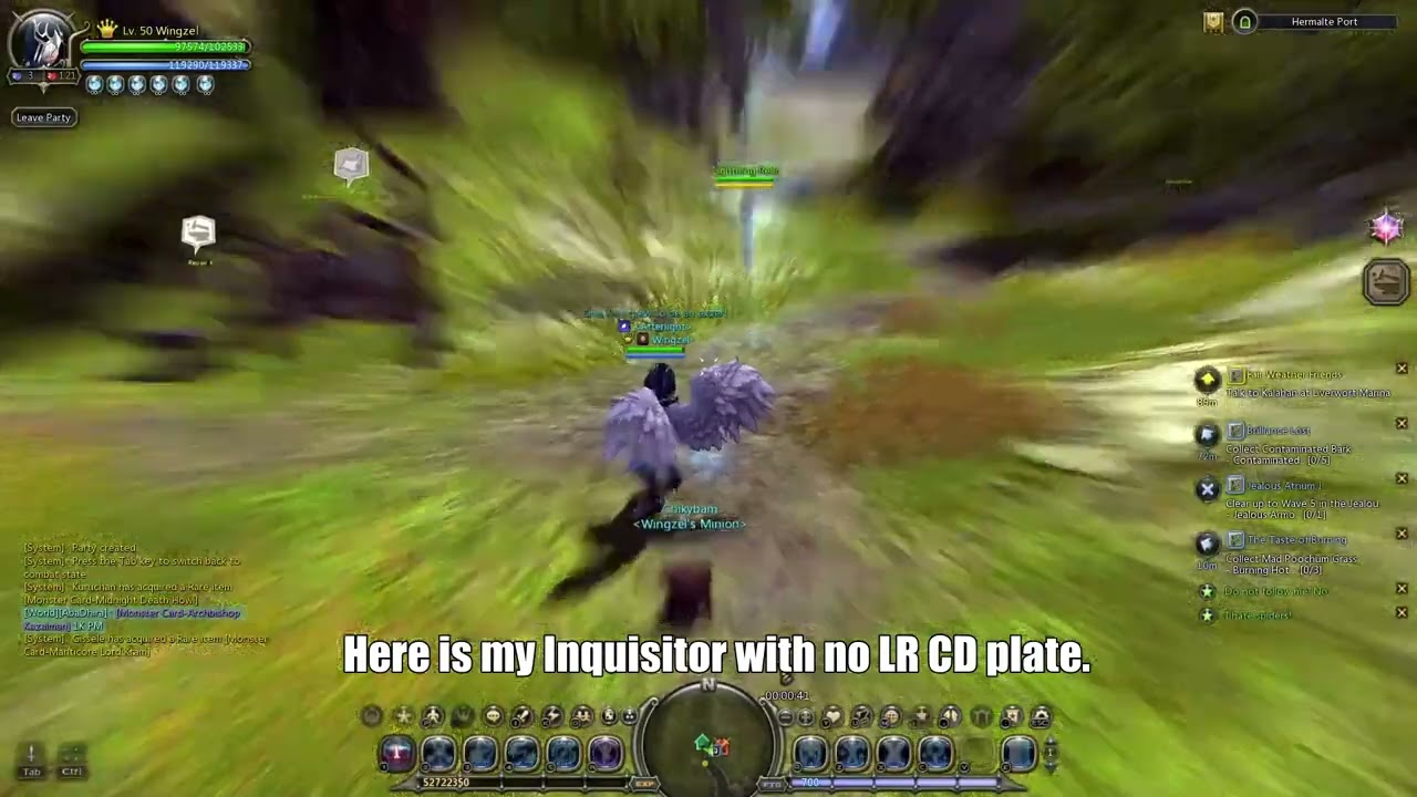 Dragon Nest Classic Lightning Relic CD Plate Test after Saint Rebalancing