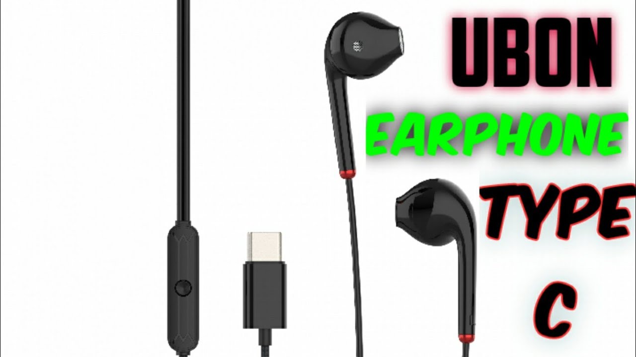 UBON TYPE-C TC-86 EARPHONES BEST QUALITY ALL MODEL SUPPORTABLE