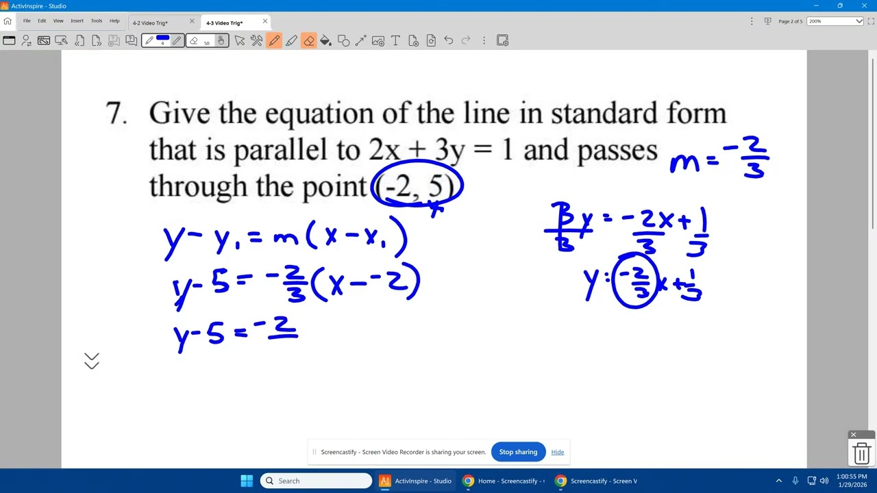 Trig 4-3 #7 2026