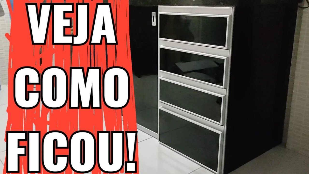 Como Fiz. a Colagem Das Gavetas De Vidro