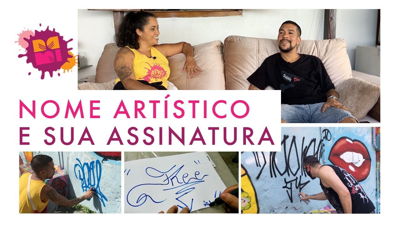 E002 - Nome artístico e sua assinatura