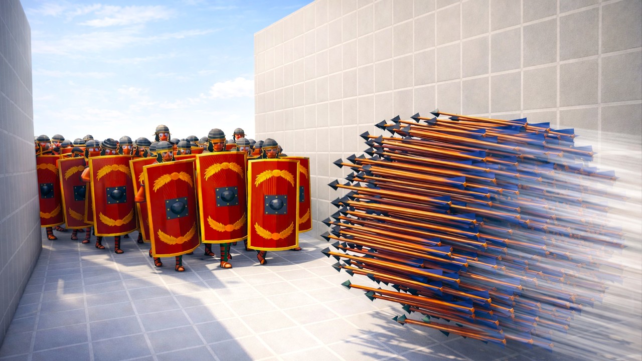 200 Shield Bearers vs EVERY GOD - Totally Accurate Battle Simulator TABS