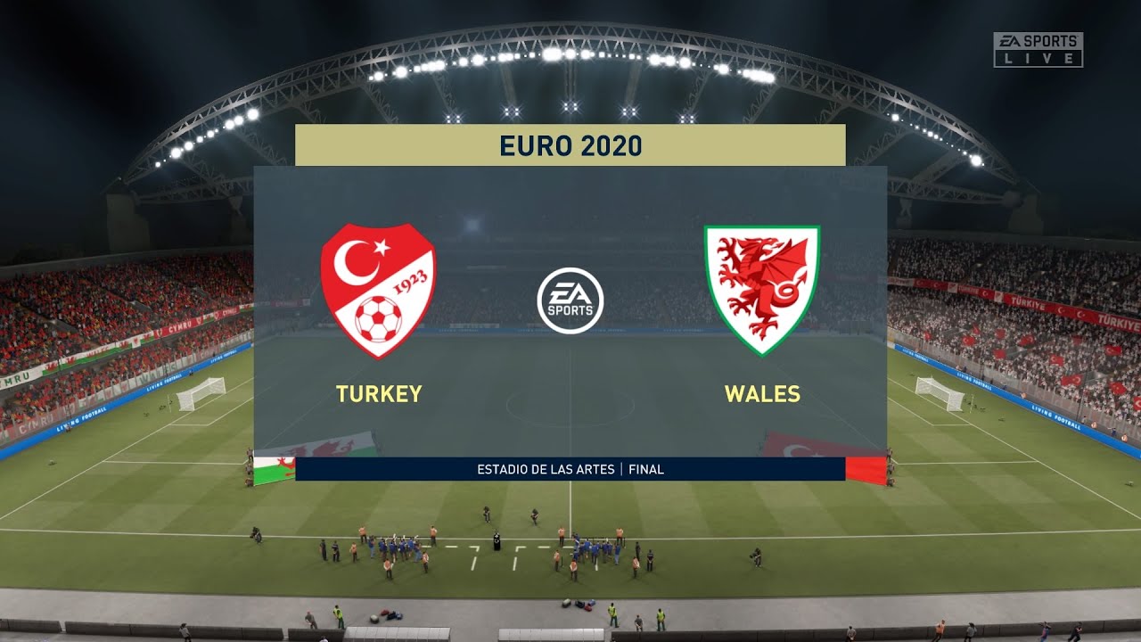 Turkey vs Wales (16/06/2021) EURO 2020 FIFA 21
