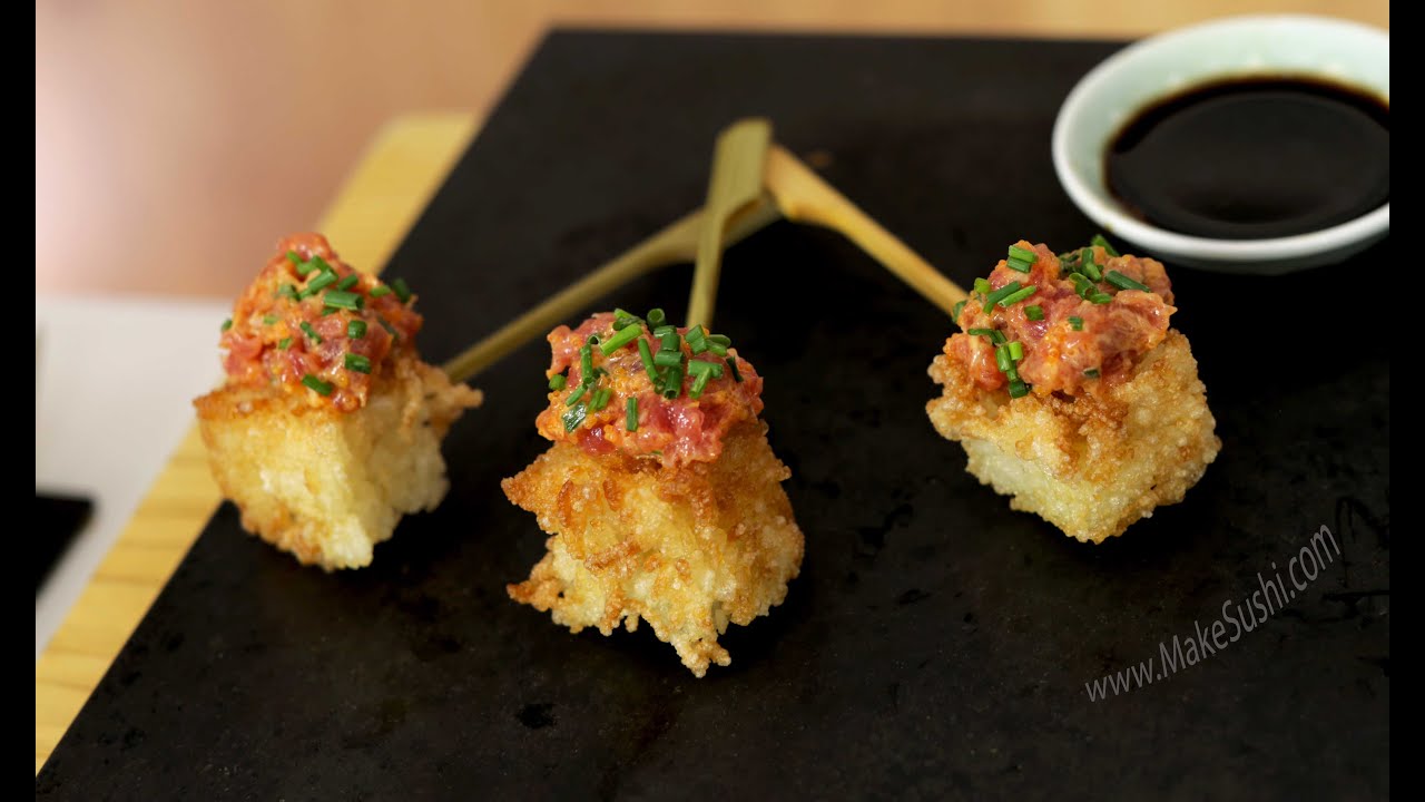 Crispy Rice Tuna Tartare Poppers Recipe