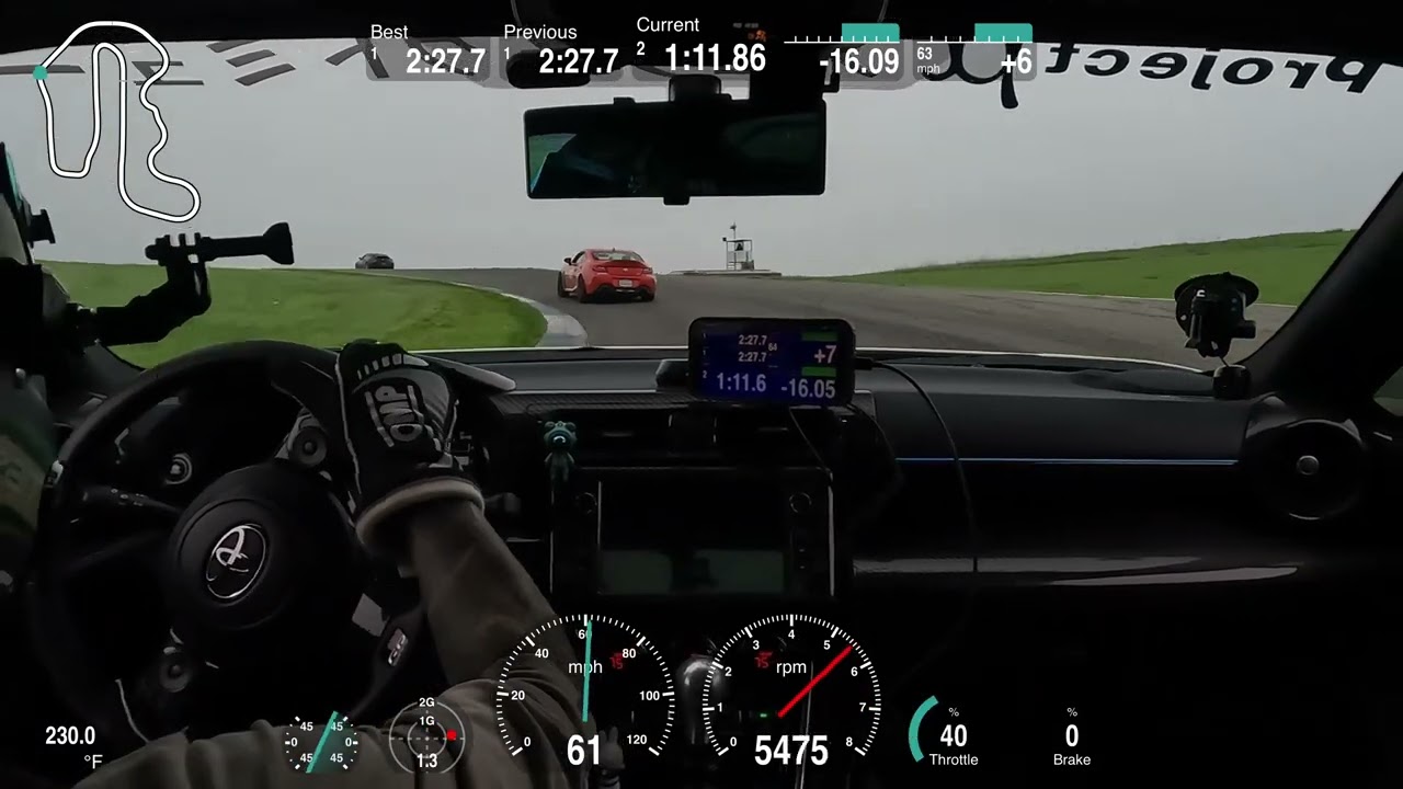 2:09.75 Thunderhill Raceway East with Cyclone (2026-02-14) - Onboard 2023 Toyota GR86 Premium