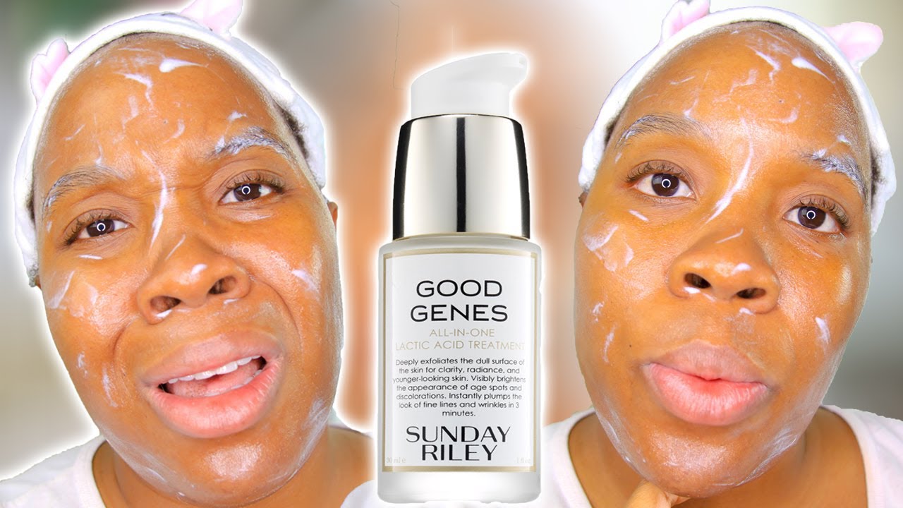 I tried Sunday Riley Good Genes Treatment! Sunday Riley Good Genes Treatment Review & Demo!