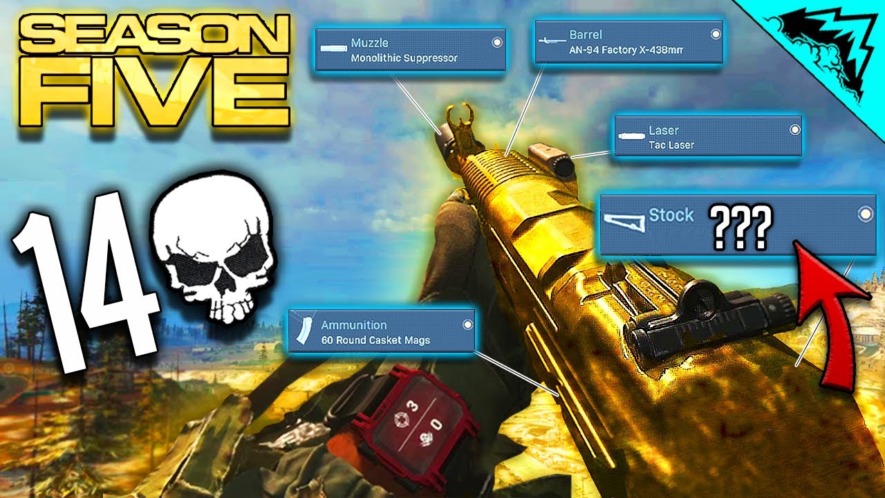 AN-94's 'Secret Attachment' is SO FUN for Warzone Season 5!