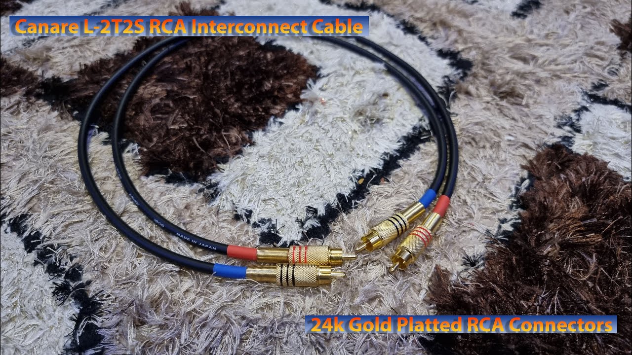 Make your own HiFI Cables - Canare L-2T2S Shielded RCA Interconnects