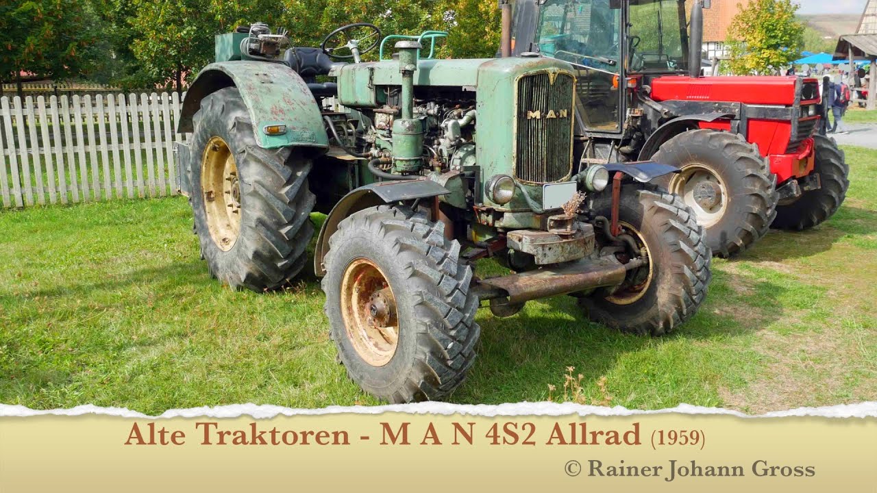 Alte Traktoren - MAN 4S2 Allrad (1959)