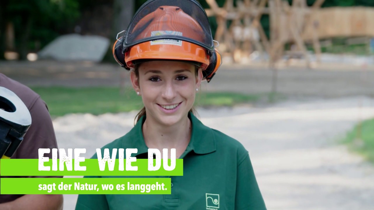 Beruf Landschaftsgärtnerin: Eine wie Du sagt der Natur, wo es langgeht!