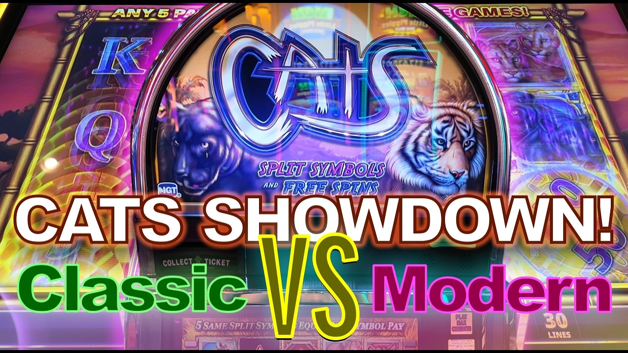 CATS SHOWDOWN: Is the Modern Slot Better? 🎰🐱