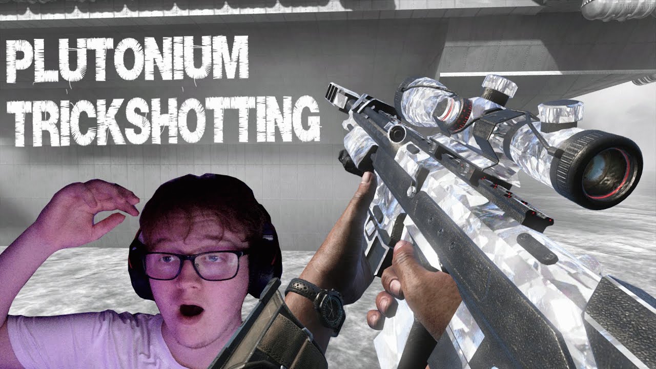 I TRICKSHOTTED ON BLACK OPS 2 AGAIN! (Plutonium Trickshotting)