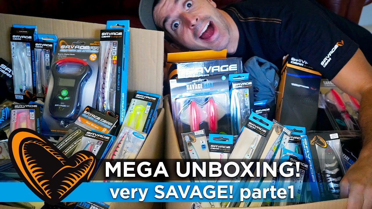 Mega UNBOXING Savage! parte #1