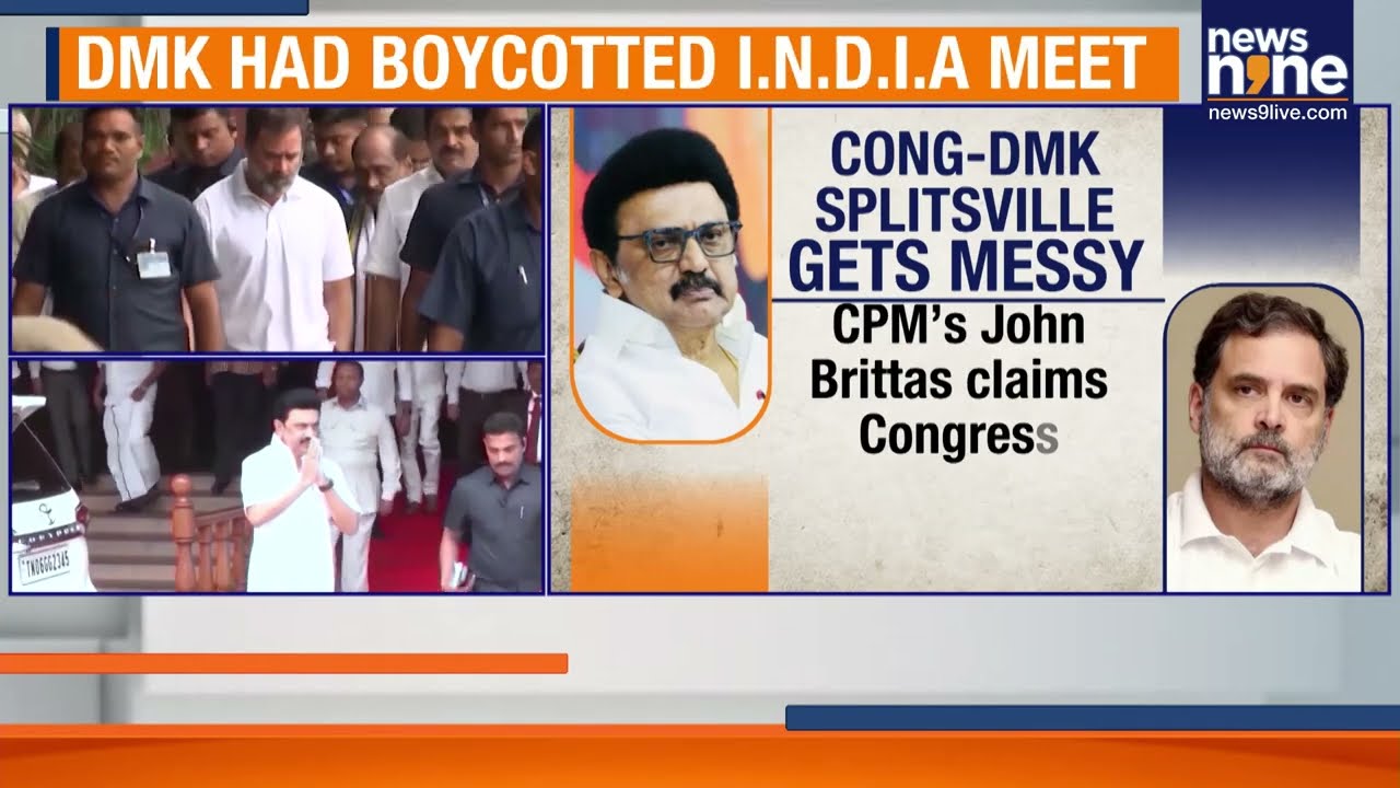 DMK Attacks Rahul Gandhi, Calls Him A Joke Over INDIA Bloc Rift