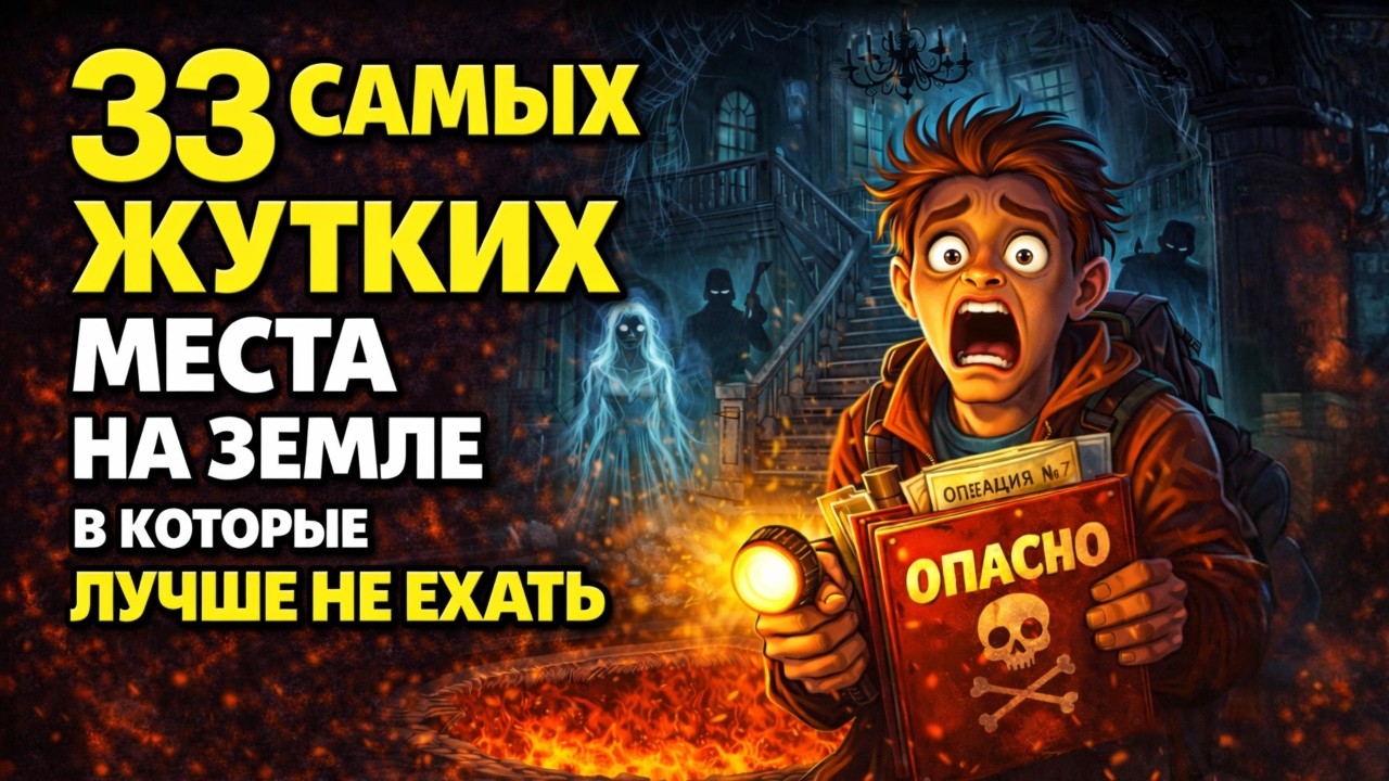 33 Факта О Самых Страшных Местах На Земле, Куда Лучше Не ЕХАТЬ