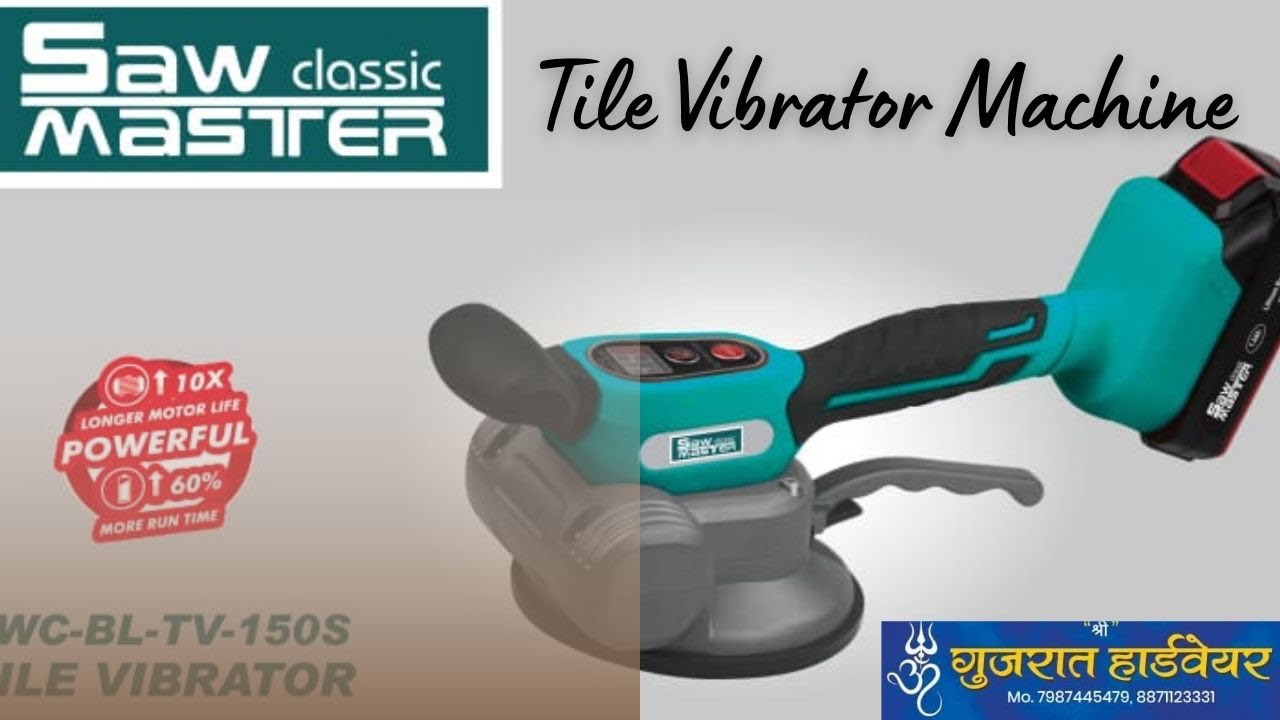 👉 Saw Master Tiles Cutting Machine | Professional Tiles Tiling & Installation Demo