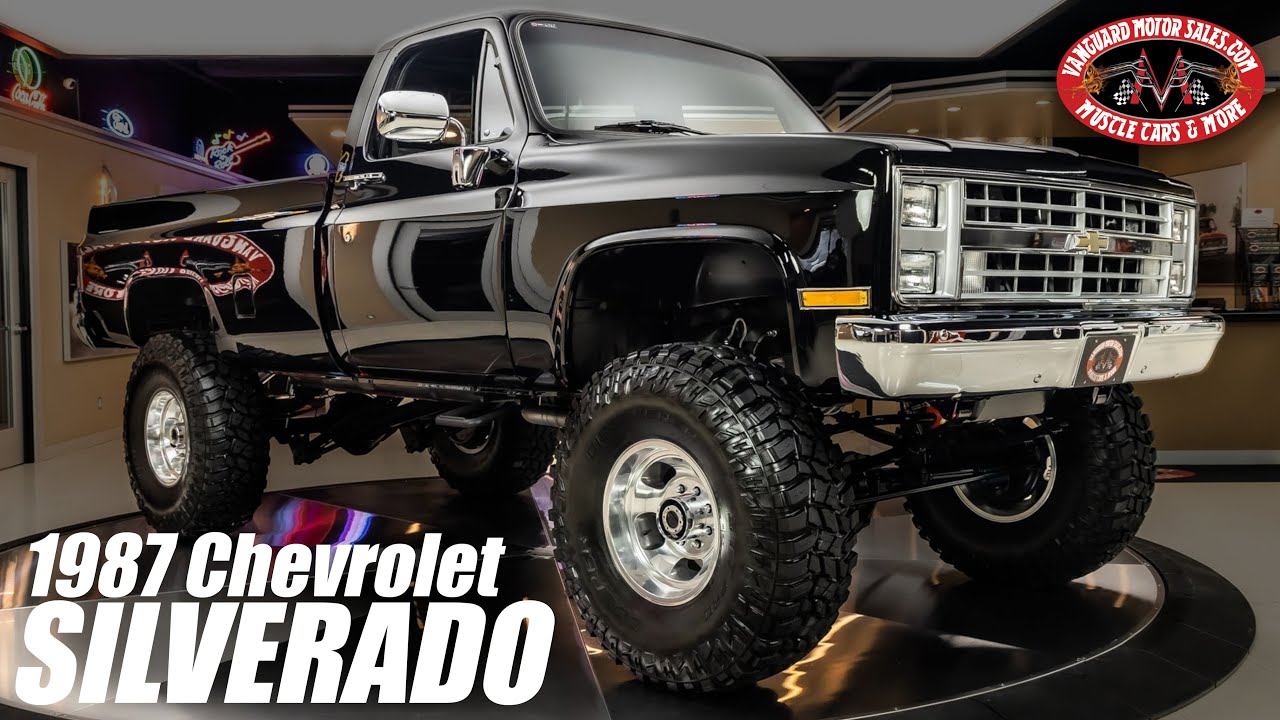 1987 Chevrolet Silverado 4X4 For Sale Vanguard Motor Sales #6467
