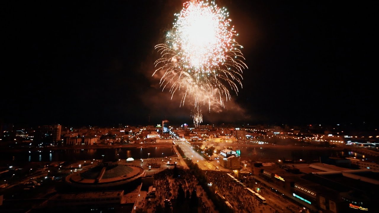 Салют прогремел в Челябинске