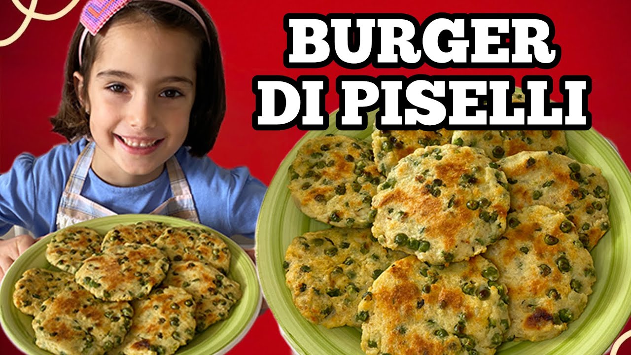 Hai dei piselli in freezer? Fai questi burger subito! 🌱