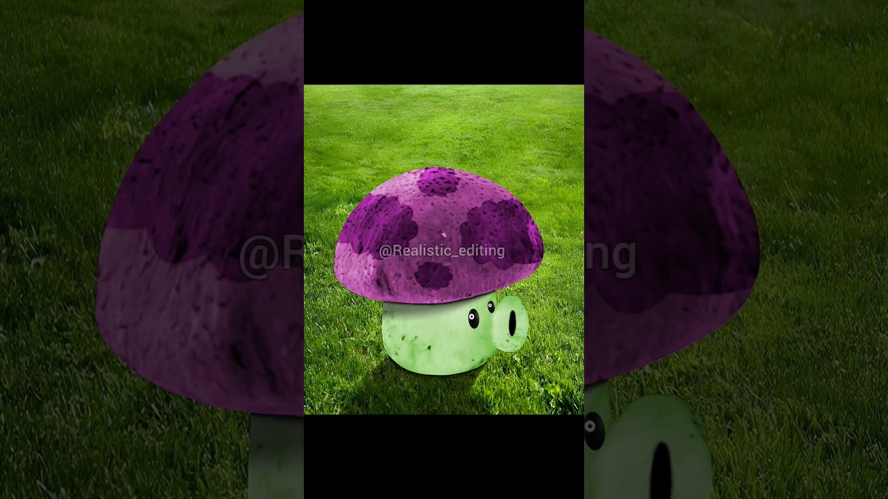 puff shroom 🍄✨️ #realistic #edit