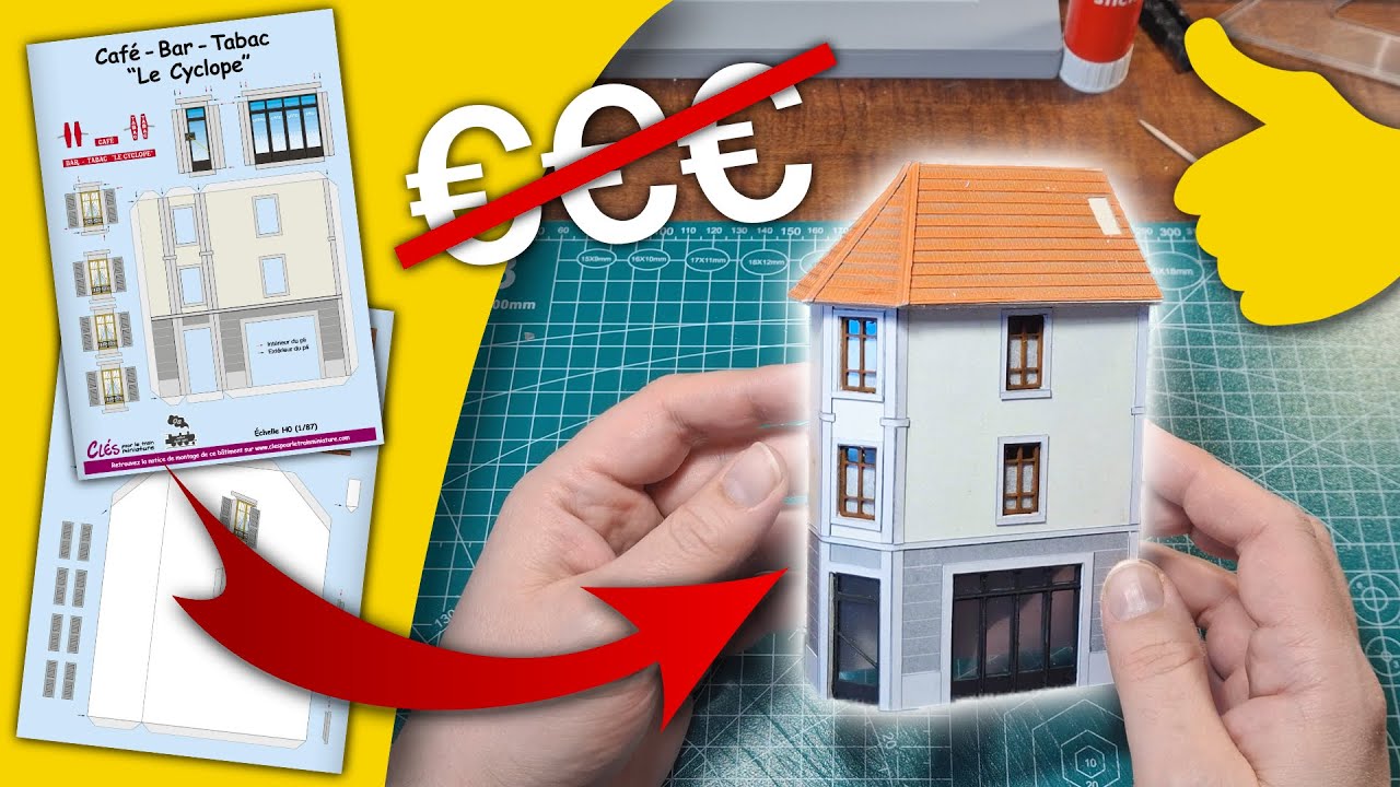 Des bâtiments français (en H0 et en N) pas chers ? Si, ça existe ! [Partie 1 : Le gros œuvre]