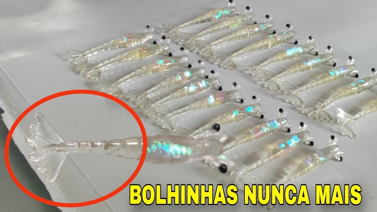 COMO FAZER CAMARÃO SEM BOLHAS - usando Plastissol Confira!!