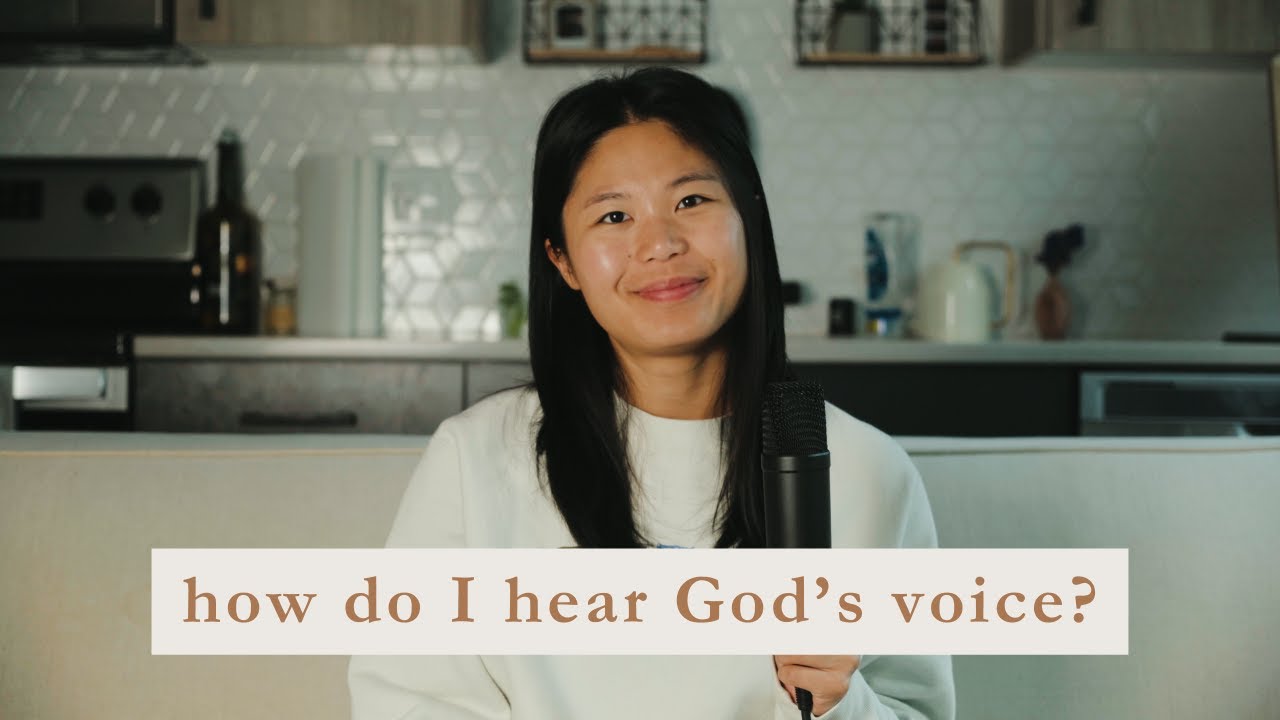 how to hear God's voice, what His voice sounds like, lies that prevent us from hearing God