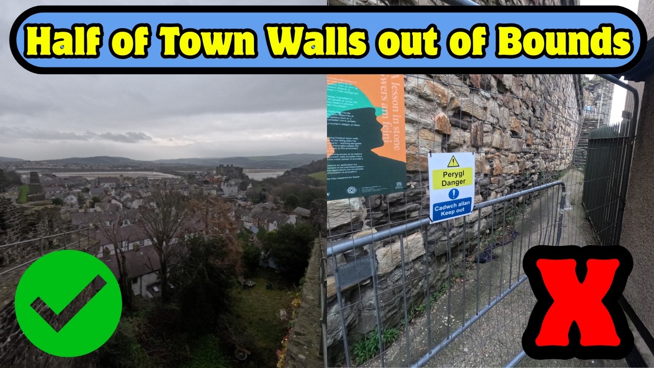 CONWY TOWN WALL WALK - Walks in North Wales