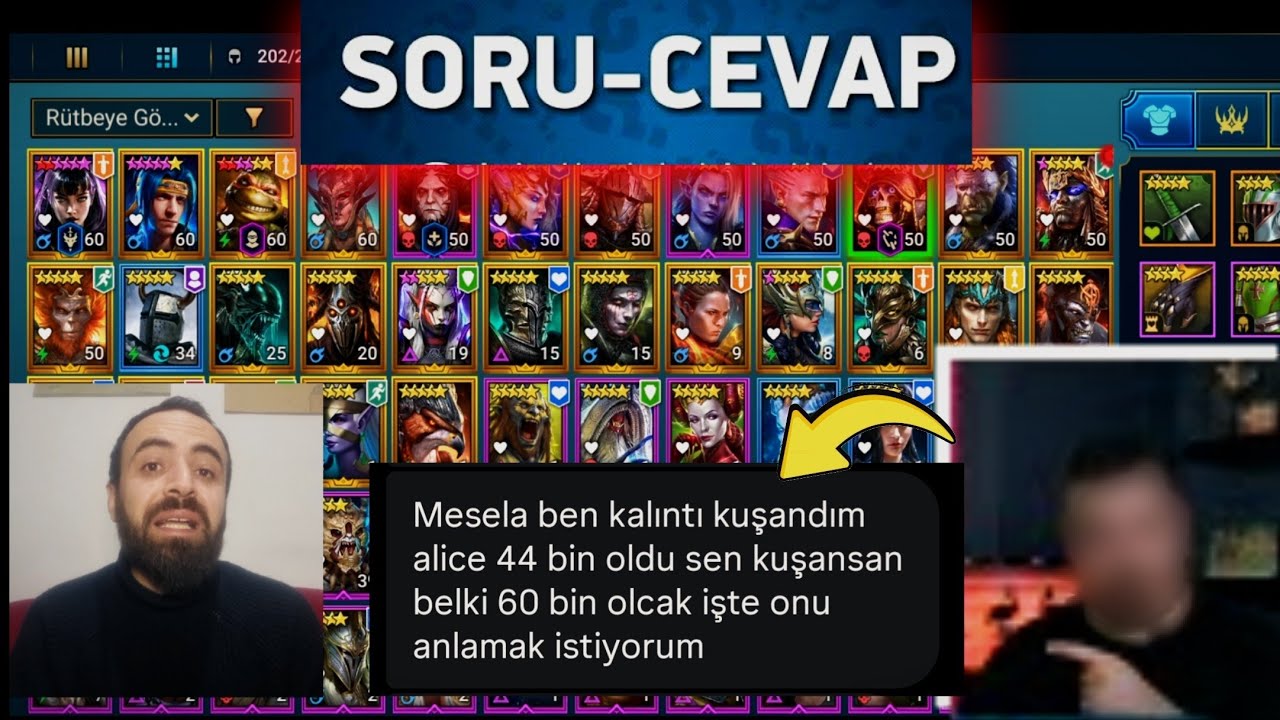 TAKİPÇİ HESABI (SORU-CEVAP) | RAID: Shadow Legends Türkçe 