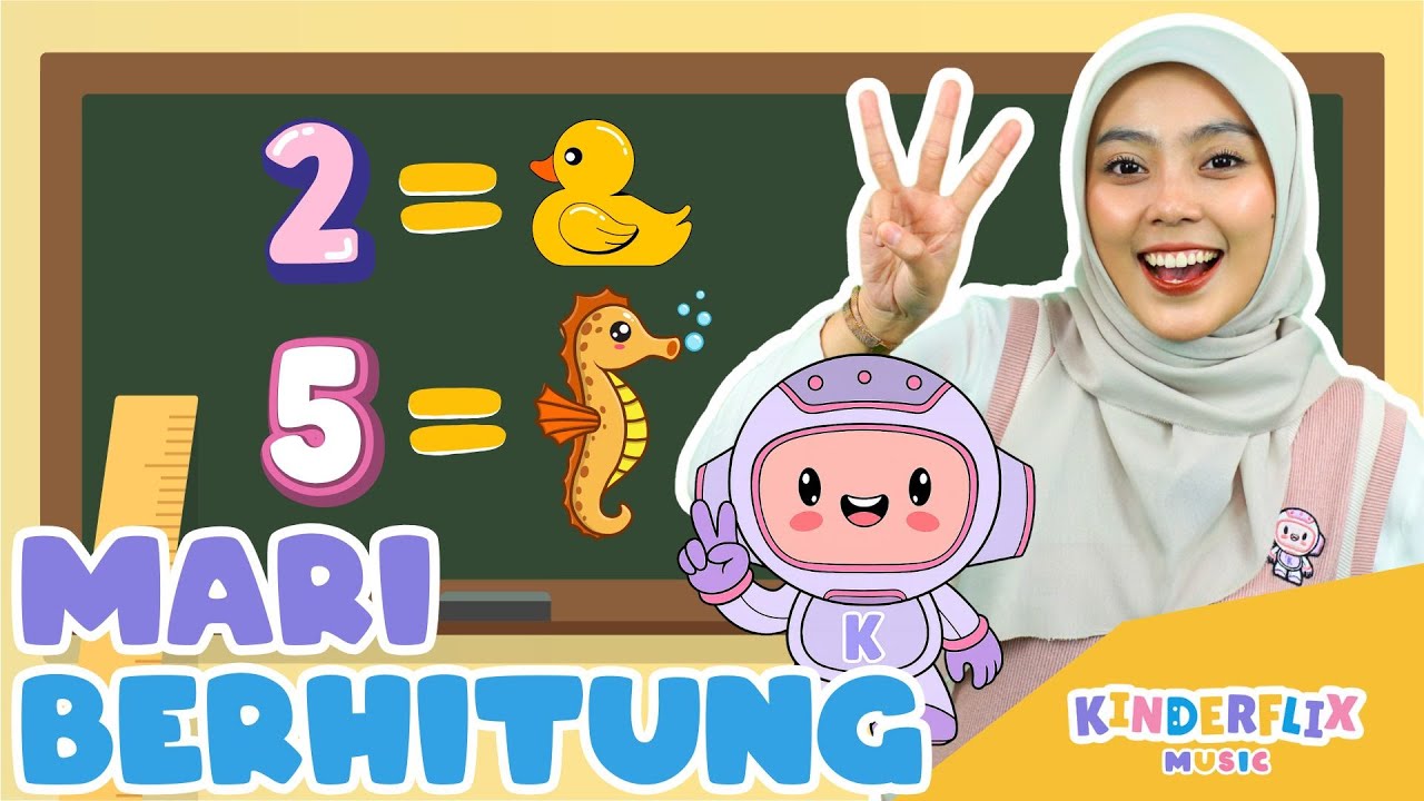 Mari Berhitung - Lagu Anak dan Balita Indonesia | Original Song - Kinderflix Music