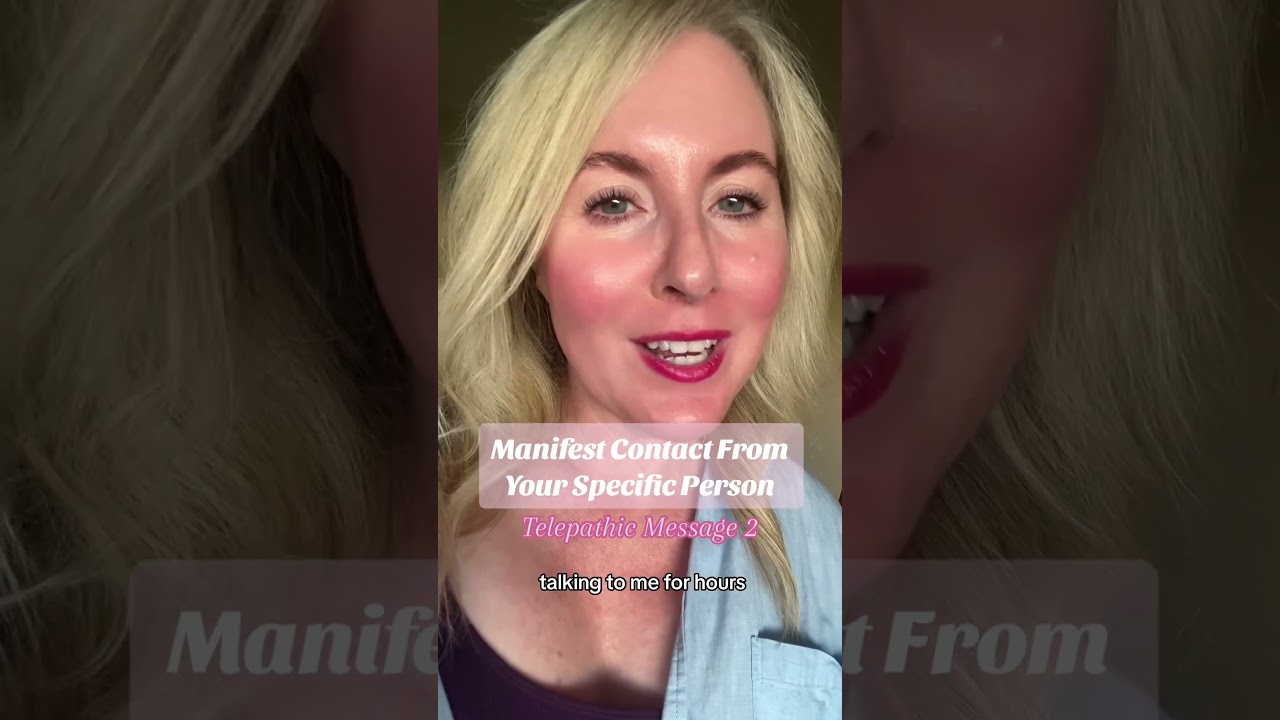 Telepathic LOVE Message 2📱❤️ #telepathy #telepathicconnection #nocontact #shorts