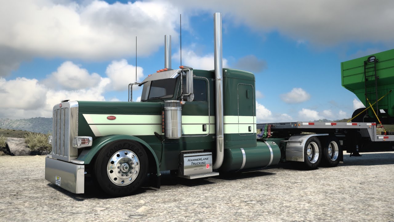 Peterbilt 389 - (Detroit Powered Farm Hauler) - American Truck Simulator
