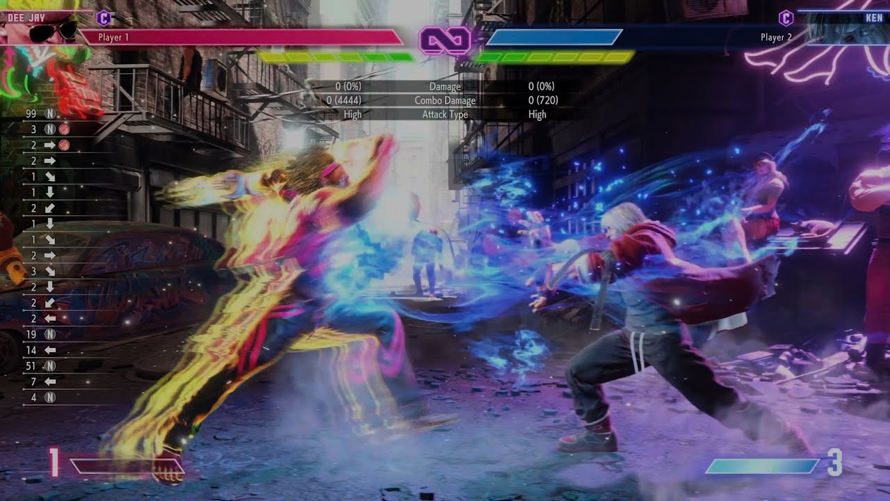 Street Fighter 6 - Deejay Stylish Combos