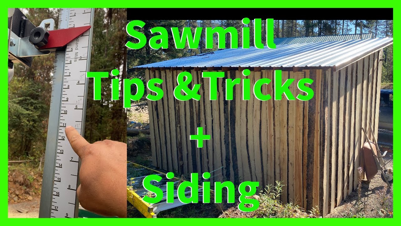 Woodland Mills HM 130 MAX  tips and tricks. Plus natural looking siding.