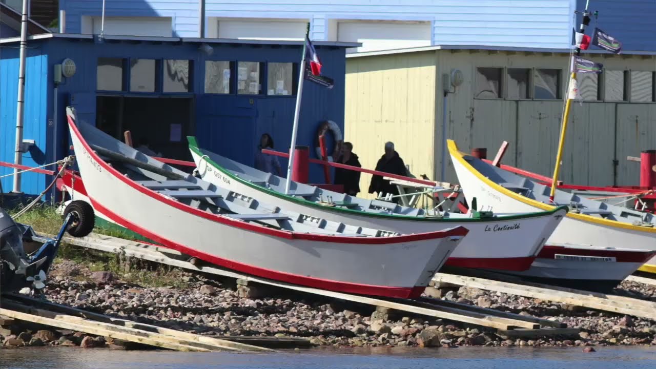 Saint-Pierre et Miquelon: les doris, bateaux traditionnels de pêche
