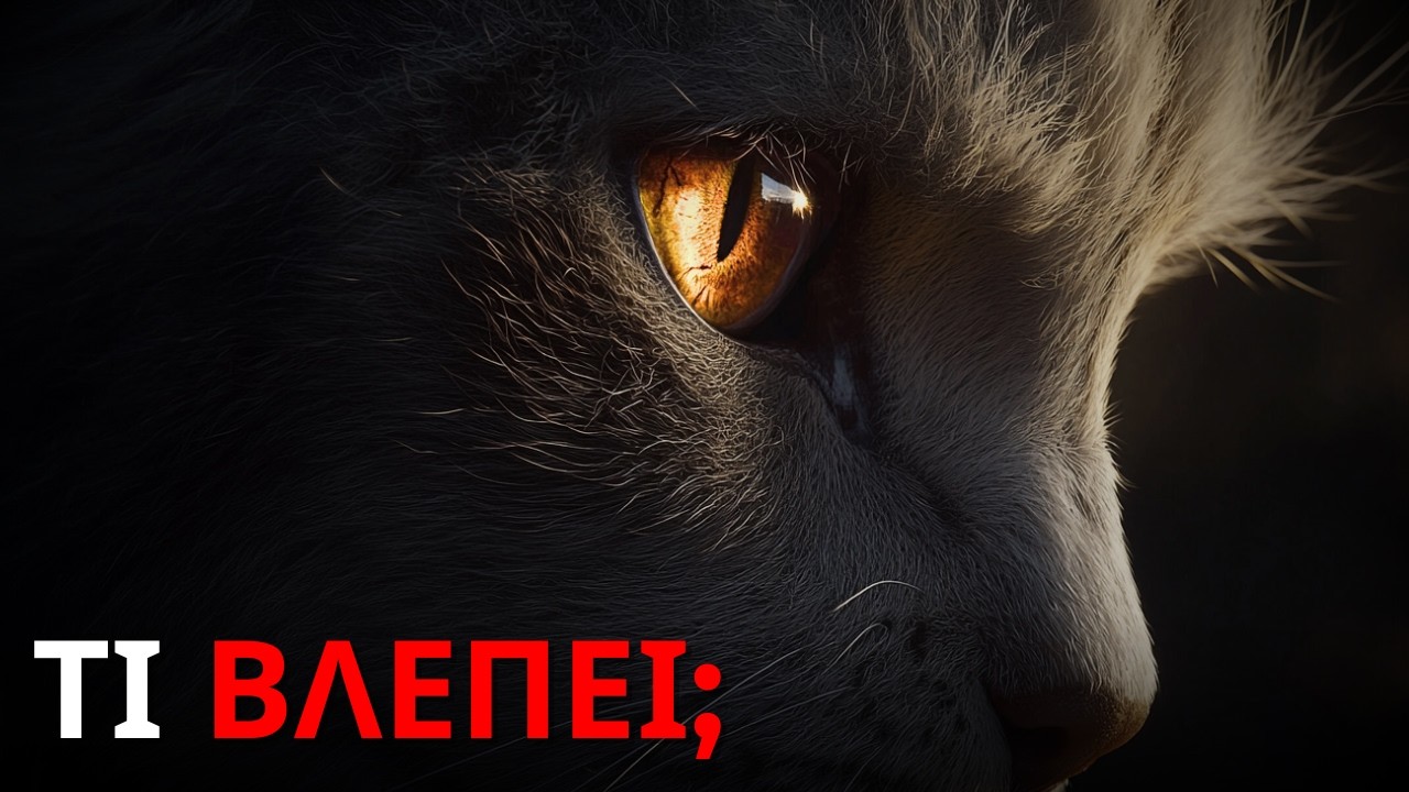 Η Γάτα σου ΔΕΝ κοιτάζει το Κενό. Κοιτάζει Αυτό.