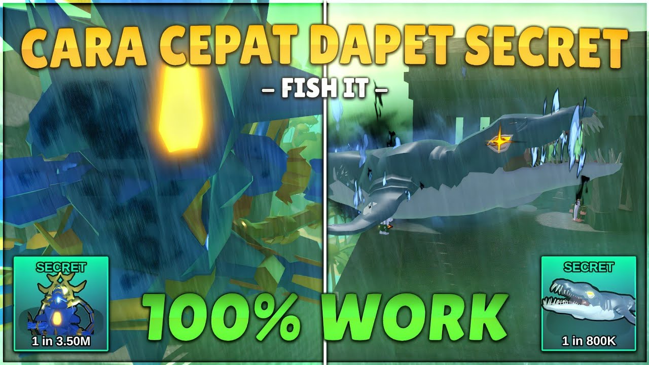 100% Work, Pake Cara Ini Untuk Dapetin Secret Di FISH IT! Sebelum Terlambat! || ROBLOX : FISH IT! ||