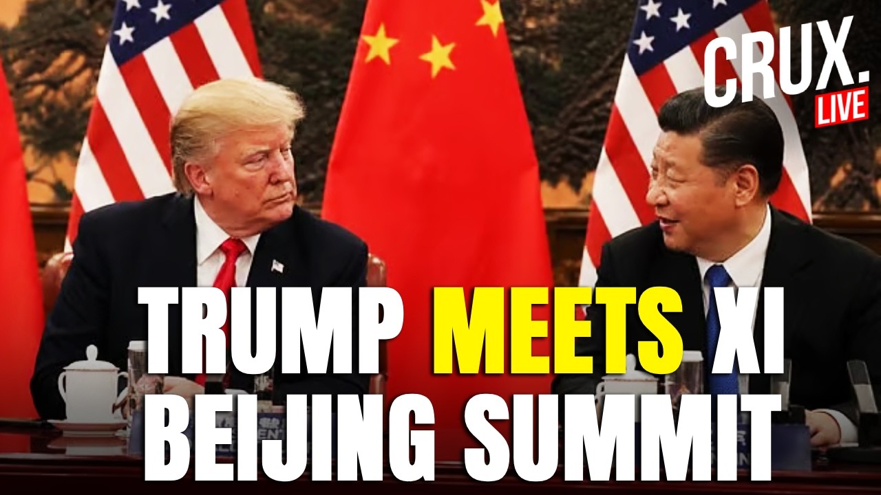 Trump Xi Meeting LIVE | High Stakes US China Summit In Beijing Amid Iran War And Taiwan Tensions