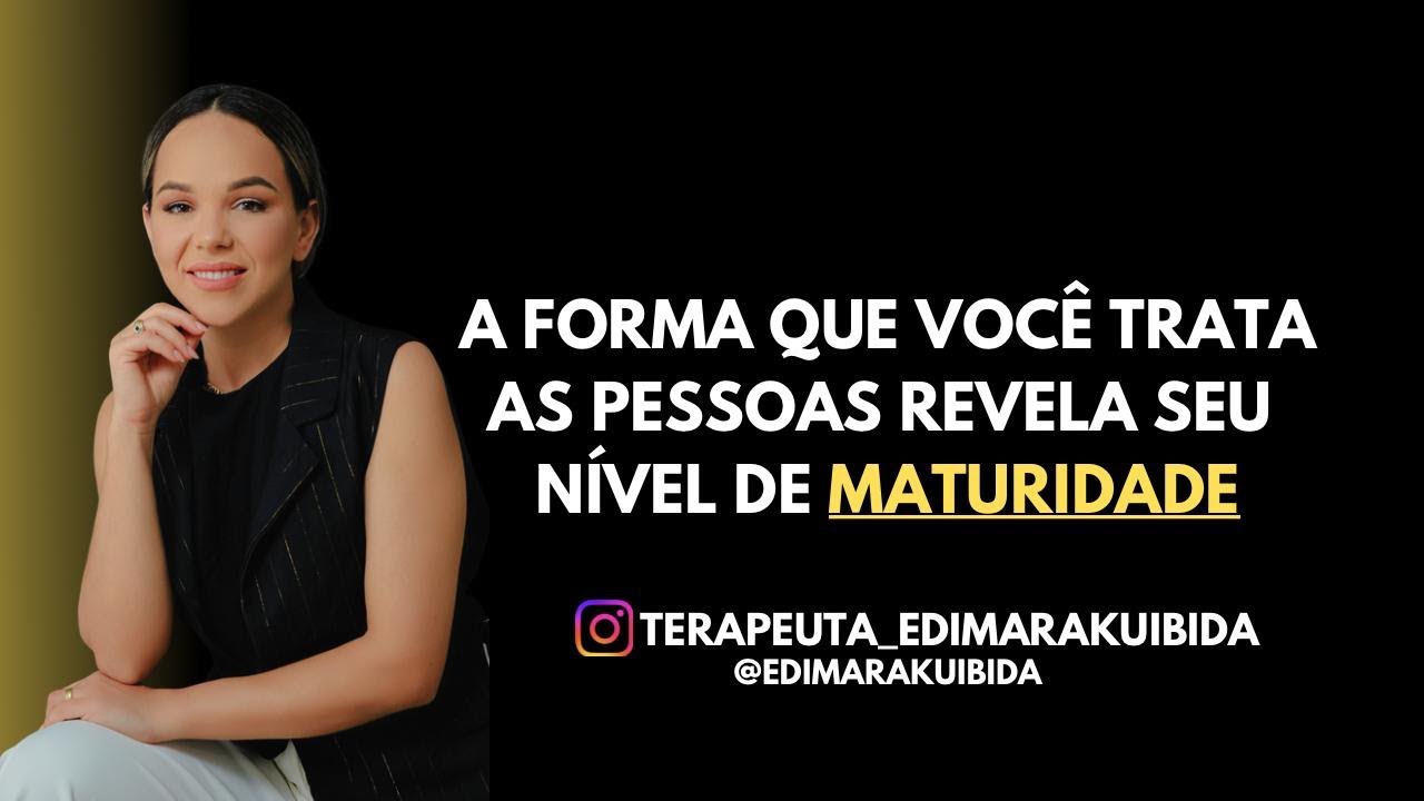 Com perguntas você descobre o nível de maturidade das pessoas[Terapeuta da família Edimara]