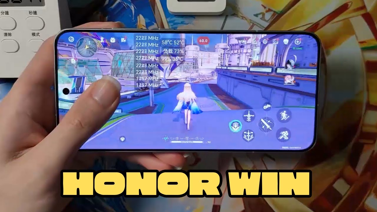 Honor Win - Unboxing, Genshin Impact Gaming & Heat Test