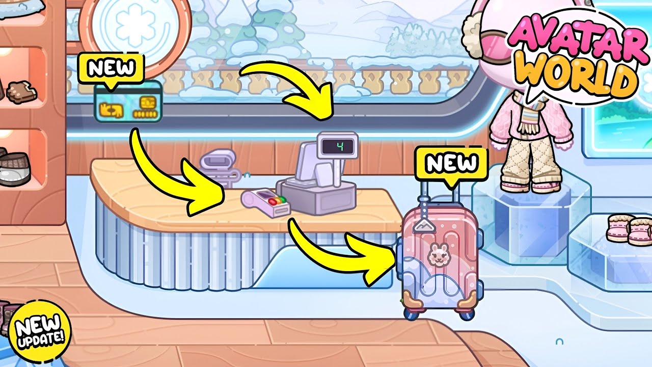 YOU CAN DO THIS!? // NEW SECRET LUGGAGE! // AVATAR WORLD // PAZU WORLD 