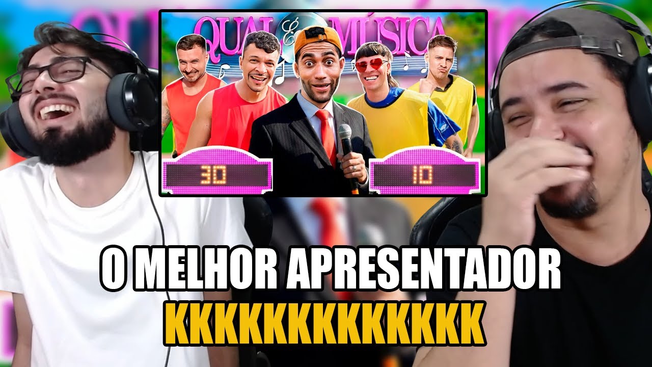BODE PELA PRIMEIRA VEZ DE APRESENTADOR 😂🎵 QUAL &Eacute; A M&Uacute;SICA ft. PEIXINHO #9 | Revers&atilde;o | REACT