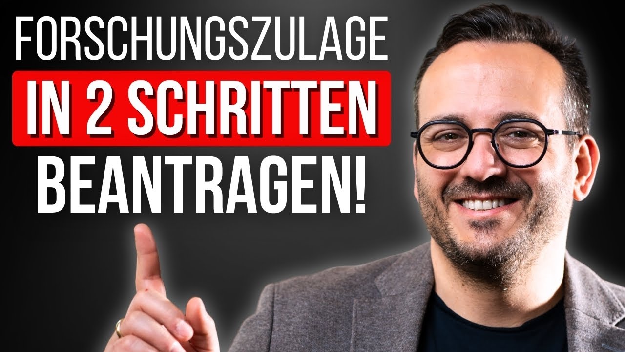 Forschungszulage beantragen: So einfach geht's!