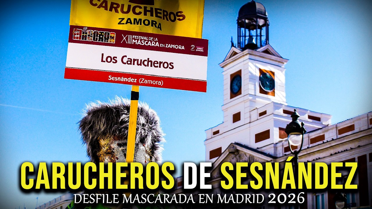 ¡INCREÍBLE DESFILE en MADRID de los CARUCHEROS!